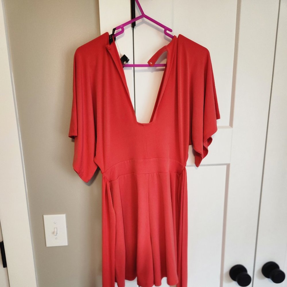 Express Coral Romper